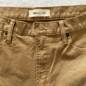Gap Tan Slim Pants